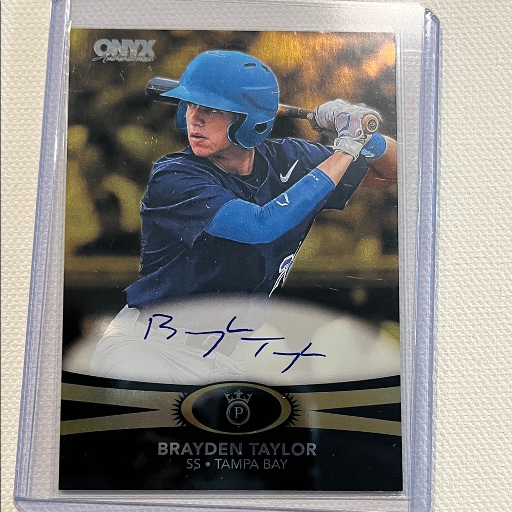 2023 Onyx Brayden Taylor 29/40 #OPBT Autographed